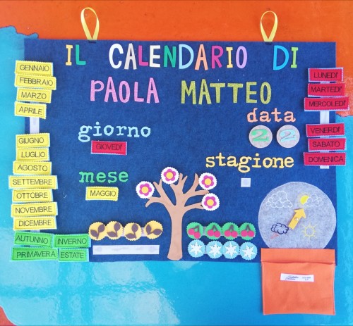 Calendario Montessoriano-Manuela Ferrara